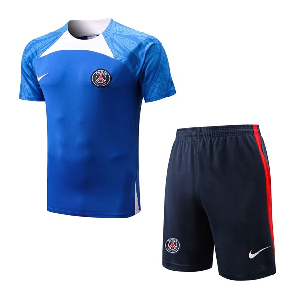 Camiseta Entrenamiento PSG Conjunto Completo 2022-2023 Azul 2